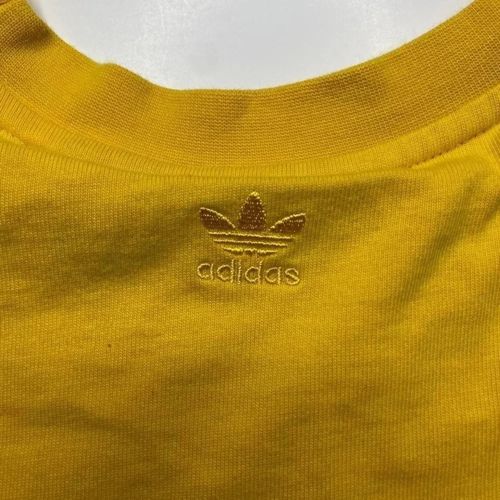 Adidas x Humanrace‎ x Pharrell Williams loose fit yellow sweatshirt shirt